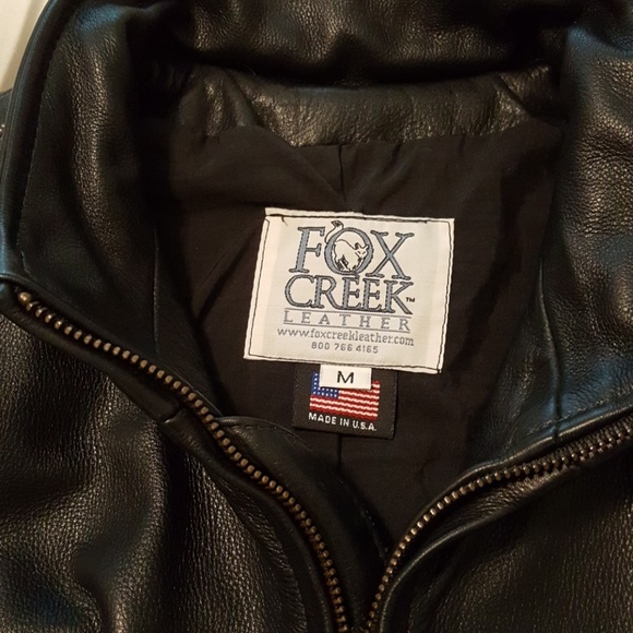 😎Fox Creek Leather motorcycle jacket - Picture 5 of 6